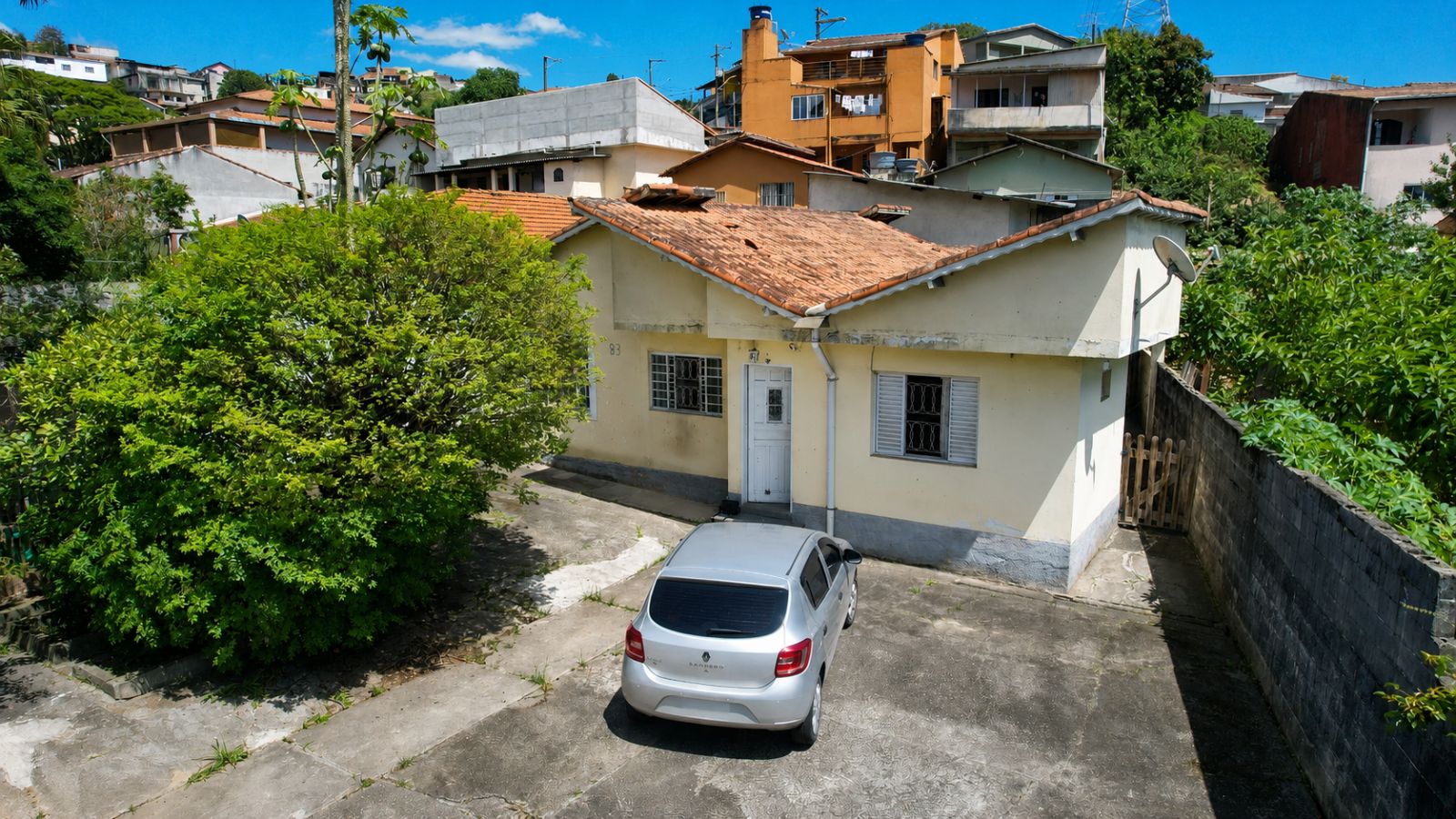 Terreno com casa e edícula à venda no Bairro Bocaina, Ribeirão Pires